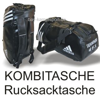 ADIDAS® TKD Bag Rucksack Kombitasche Tasche Sporttasche Taekwondo Tae