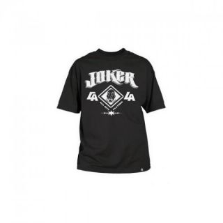Joker Brand   Old E Tee   T Shirt   Schwarz   Neu   SHK