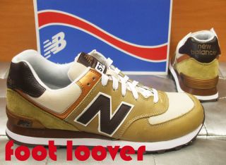 Scarpe New Balance 574 ML574UKZ uomo vintage sneakers casual moda sand