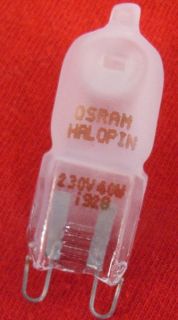 Osram Halogenlampe Halopin matt 66740AM G9 230V 40W
