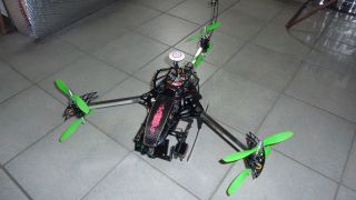 Tricopter Y6 DJI NAZA ,GPS Video Drohne, Y650 Scorpion Multi Rotor