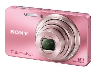 Sony Cyber Shot DSC W570 16.1 MP Digitalkamera   Rosa 4905524752601