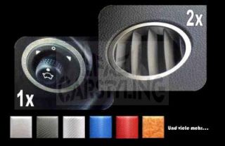 Dekor Blenden Interieur Ford Mondeo Mk3 Carbon, Alu,