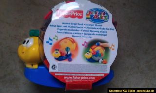 Fisher Price Musikschnecke Sortierbox Spiel Motorik Baby Spielzeug