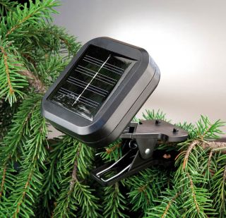 Solar Lichterkette Eiszapfen Weihnachtsbeleuchtung LED IP44 21 tlg