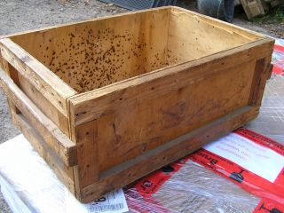 alte Holzkiste Transportkiste Stapelkiste Kiste aus Holz TOP
