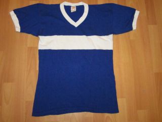 Leuze Dress Trikot Jersey Camiseta Maglia T Shirt Vintage Blau
