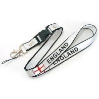 White England Lanyard NEW Universal