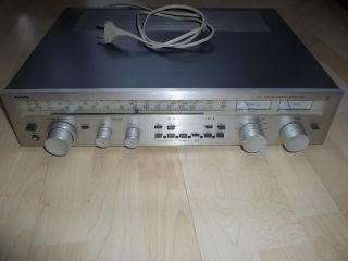 Philips Receiver   Metall   Farbe silber