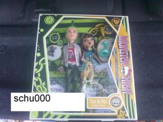 Monster High Puppe Deuce Gorgon und Cleo de Nile Neu und OVP