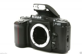 Nikon F 601 SLR analoge Spiegelreflexkamera Body Black Edition
