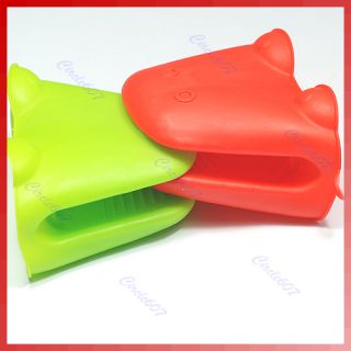 New Insulation Cooking Glove Heatproof Silicone Hippo
