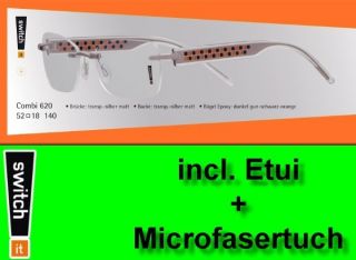 Switch it Combi 620 Wechselbrille Garnitur Eye Glasses Brille