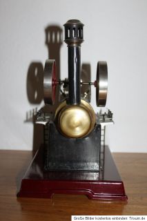 Joseph Falk Lokomobile Dampfmaschine mit Galerie