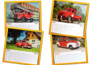 Feuerwehrkalender Feuerwehr Kalender 2013  Feuerwehren  Oldtimer