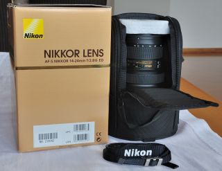 Nikon AF S Zoom NIKKOR 14 24 F2.8G ED in 1A Zustand