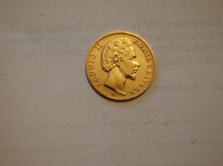 10 Mark Gold Bayern Ludwig II 1875 (624)