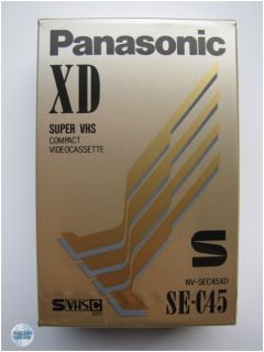 PANASONIC NV SEC 45 XD S VHS C Camcorder Kassette SEALED EU Shop super