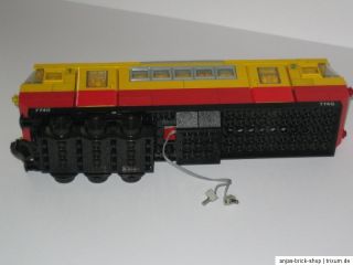 LEGO EISENBAHN 7740 LOK o. MOTOR m. BELEUCHTUNG TEE ZUG PASSENGER