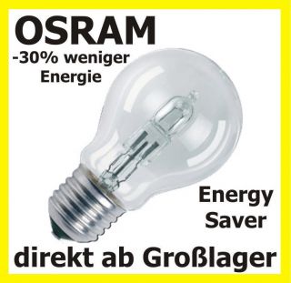 OSRAM Energy Saver Wattage wählbar Energiesparlampe direkt ab