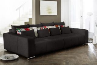Kasper Wohndesign Big Sofa Cosmos Alcatop schwarz