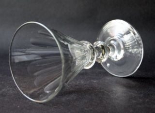 Gläser Kelchglas Glas mundgeblasen Biedermeier facettiert