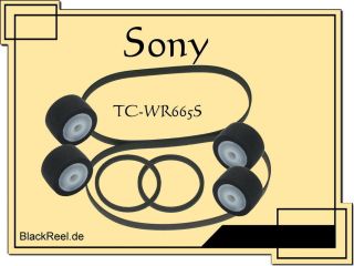 Sony TC WR665 S TCWR665S Service Kit Kassettendeck Cassette Tape Deck
