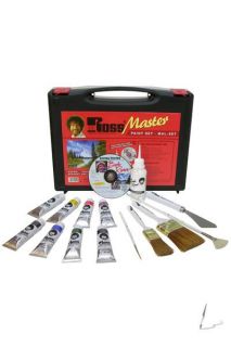 Bob Ross Master Set Masterset mit DVD Ölfarben Pinsel 4001128150192