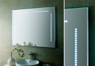 Leuchtspiegel 60x80 cm Badspiegel beleuchtet Spiegel mit Beleuchtung