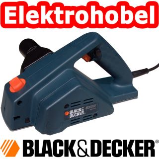 BLACK&DECKER KW 710 ELEKTROHOBEL HOBELMASCHINE EINHAND HOBEL NEU/OVP