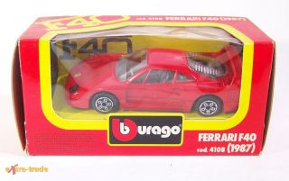Altes Bburago Modellauto; Ferrari F40; Nr. 4108; M 1/43   3KWCH710