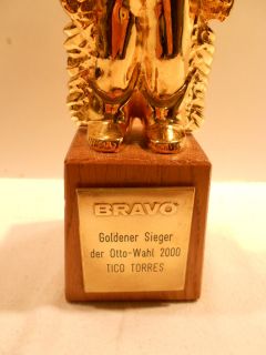 goldener Bravo Otto Wahl Music Award Bon Jovi (goldene Schallplatte