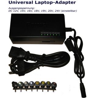 Universal Laptopnetzteil inkl. 8 x Adapter Netzteil Notebook Computer