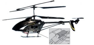Gyro R/C Helikopter mit Kamera , 712   zum Schließen ins Bild klicken