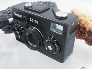 Rollei 35 TE 35mm Tessar 3,5/40 Kompaktkamera mit Tasche