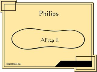 Philips AF 729 II Riemen Plattenspieler Record Player