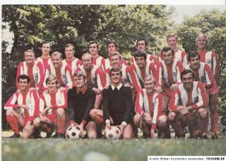 Bergmann Mannschaftskarte Bayern München 1969 70 TOP +A14687