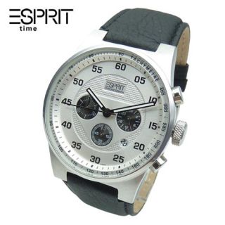 Esprit Herrenuhr Chronograph ES101911002 Grand Legend black Armbanduhr