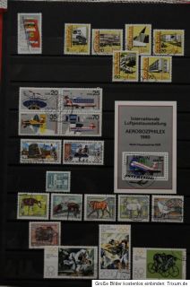 Sammlung DDR 1949   1990 gestempelt