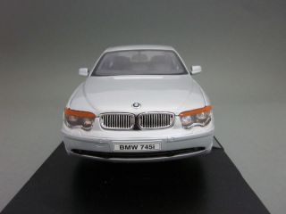 BMW 745i 745 i silber 118 Welly Collection Series Modellauto