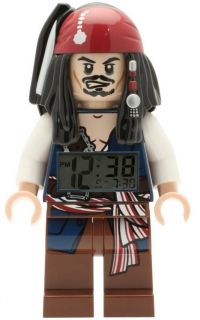 LEGO 9003615 Pirates of the Caribbean Wecker Uhr, Minifigur Design