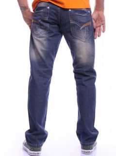Riwalry Jeans Herren/Men Slim Denim Used Look W29 W36
