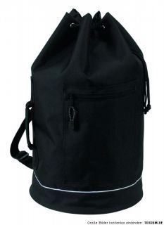 Seesack SCHWARZ ♦Matchsack♦Rucksack♦Turnbeutel♦Sporttasche