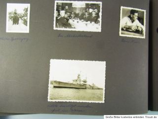 Fotoalbum Schulschiff Bremen Martha Japan Norwegen U Boot U 612