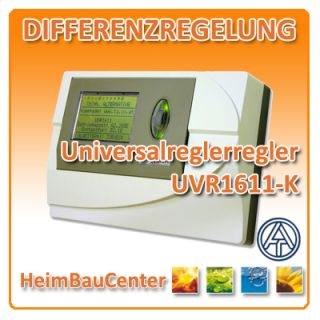 Universalregelung UVR1611K   Frei programmierbar