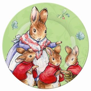 PETIT JOUR PARIS Peter Rabbit Hase Melaminteller Kinderteller Teller