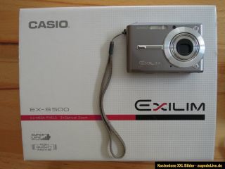 Casio EXILIM CARD EX S500 5.0 MP Digitalkamera   Grau