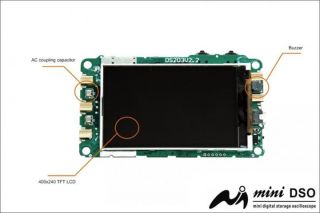 ARM DSO Nano   Pocket Sized Digital Oscilloscope DSO203