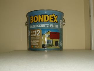 Bondex Dauerschutz Farbe 2,5l Bornholmrot 743