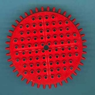 Used Lego Red Technic Gear 42 Tooth Old Type 744